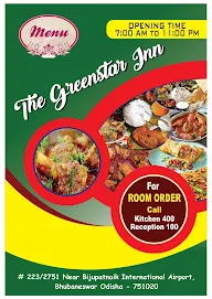 Green Star Inn Hotel menu 1