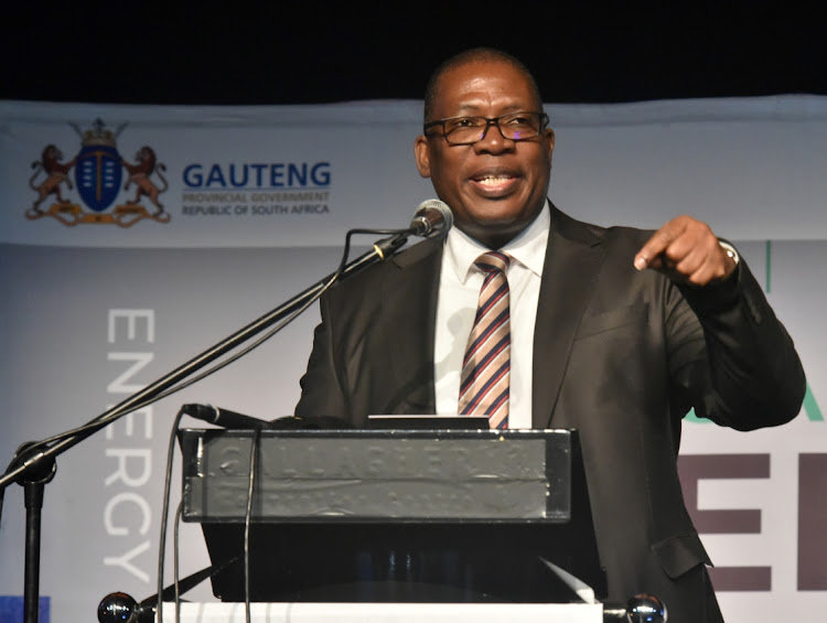 Gauteng premier Panyaza Lesufi. File photo.