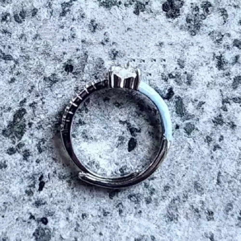 Title 5, Leichter Luxus Temperament Love Cut Ring für ei...