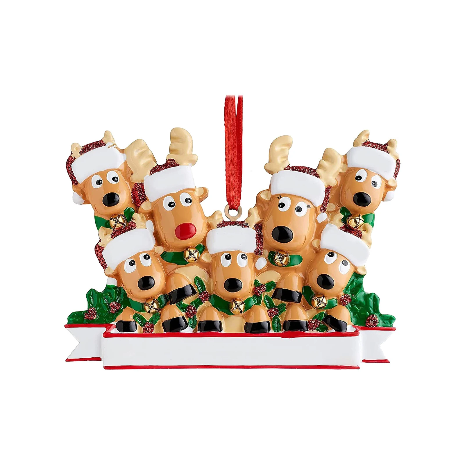 Title 16, Schattige kerst rendier familie hanger voor thu...