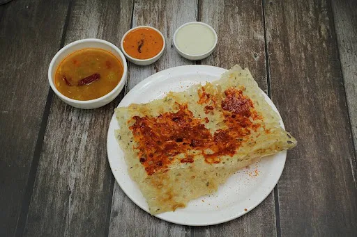 Rawa Schezwan Masala Dosa