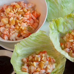 Shrimp Lettuce Wrap 生菜蝦鬆