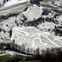 Spruzzata di neve a fondovalle di 