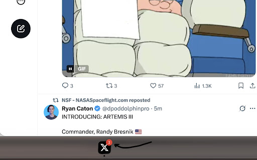 X New-Posts Badge screenshot 4