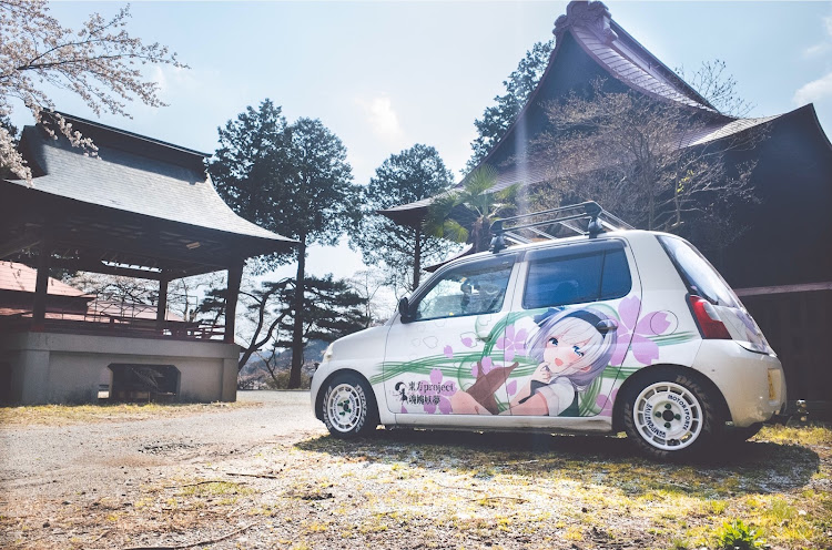 エッセの痛車・東方Projectに関するカスタム事例の投稿画像2枚目