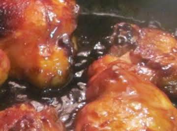 Honey-Soy-Ginger Chicken Thighs