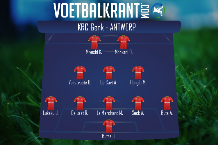 Opstelling Antwerp | KRC Genk - Antwerp (20/05/2021)