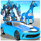 US Police Horse Robot Transformation: Robot Car 3D 1.0.4