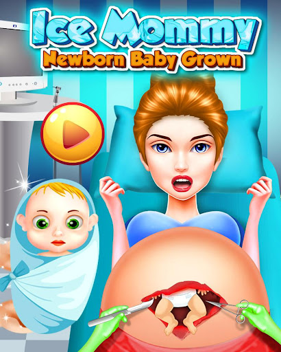 Ice Mommy Newborn - Baby Grown