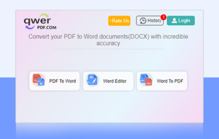 Convert PDF to Word small promo image