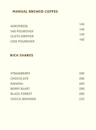 Obsessive Coffee Disorder menu 3