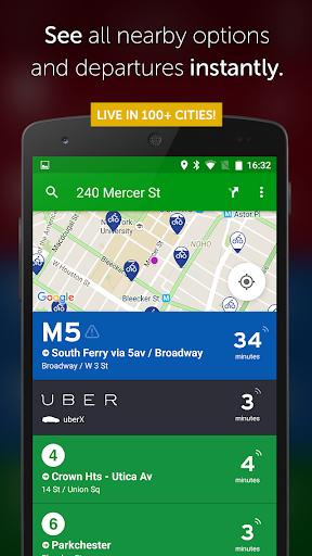 Transit App: Real Time Tracker