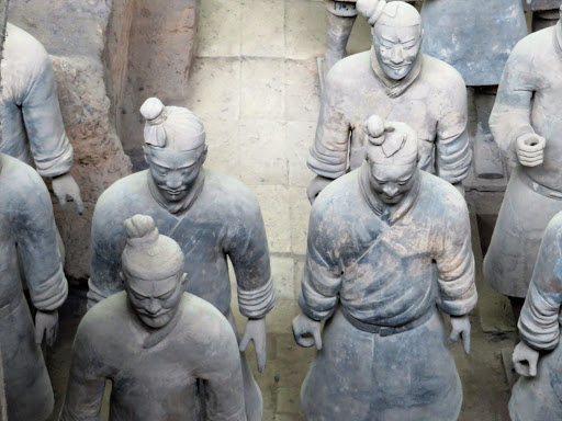 Terracotta Warriors of Xi'an China 2016