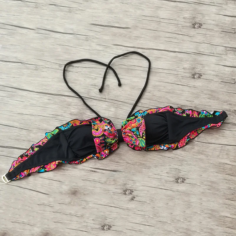 Title 4, Nieuwe Tube Top Bikini voor Dames Push Up Zwart...