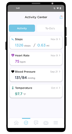 Screenshot MiCare Path