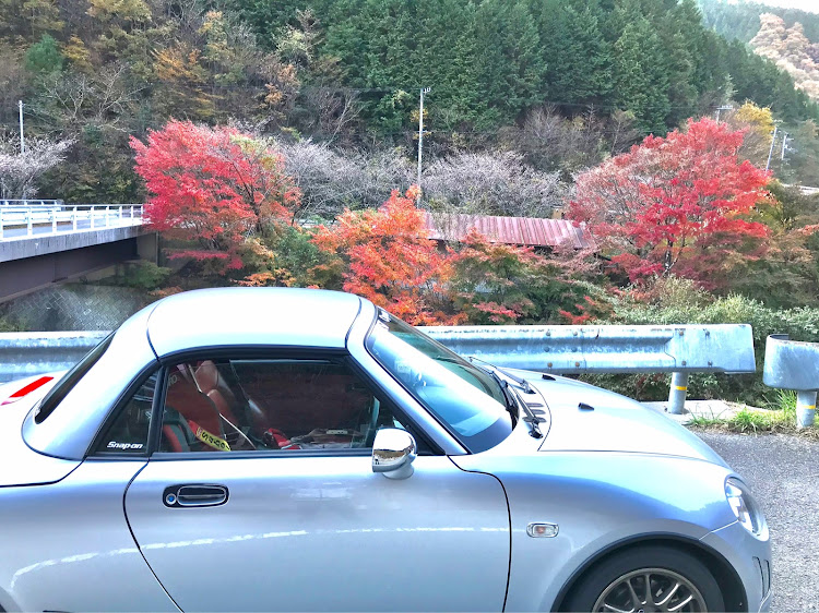 コペンのR 194・寒風山・桜と紅葉に関するカスタム事例の投稿画像1枚目