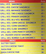 New Mumbai Snacks Fast Food menu 1