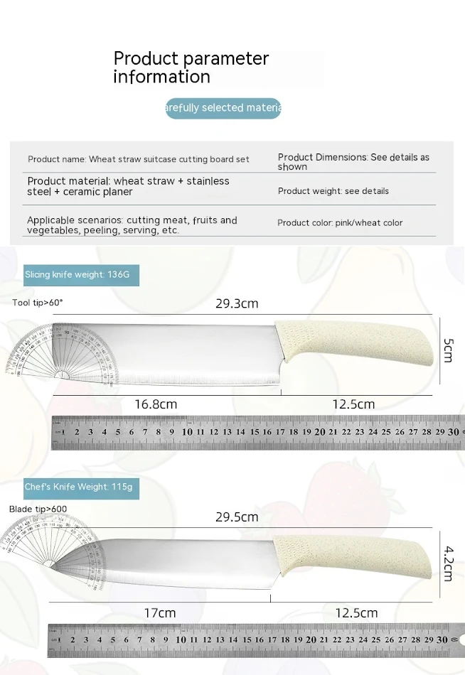 Outdoor Picnic Knife Suit Multifunctional Cutting Board Portable Box. Perfect for outdoor dining, easily cut, prepare, a