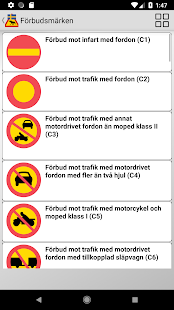 Vägskyltar och trafikskyltar i Sverige(圖2)-速報App