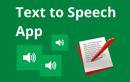 Text to Speech App chrome extension