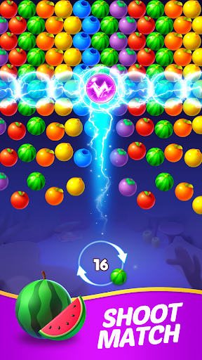 Screenshot Bubble Shooter：Fruit Splash