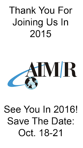 2015 AIM R Annual Conference