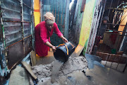 Busisiwe Mdlungu says she has nowhere to go after heavy rain flooded her Khayelitsha shack on Monday night and again on Tuesday morning.