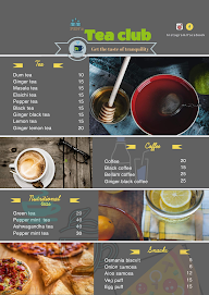 Pen's Tea Club menu 1