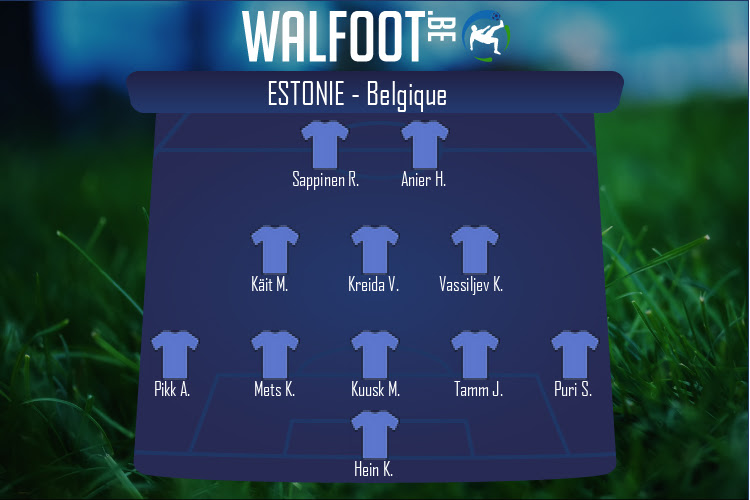 Estonie (Estonie - Belgique)