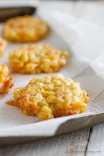 Cheddar Corn Fritters was pinched from <a href="http://www.tasteandtellblog.com/cookbook-of-the-month-recipe-cheddar-corn-fritters/" target="_blank">www.tasteandtellblog.com.</a>