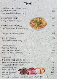 Evergreen Bar & Restaurant menu 3