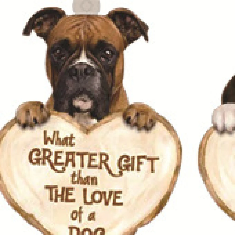 Porte-clés acrylique Love Dog, un pendentif charmant pour clés. Emportez l'amour de votre chien avec vous, durable et léger.