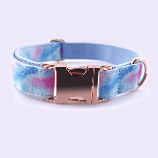 Title 4, Pet Collar Amazon Hot Dog Fashion Rose Gold Zin...