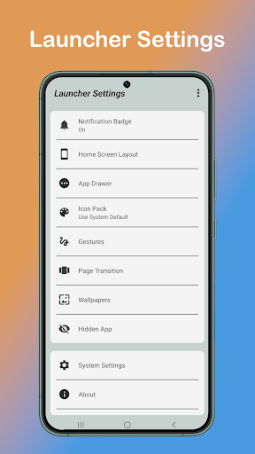 Screenshot AB Launcher - Minimal Clean UI