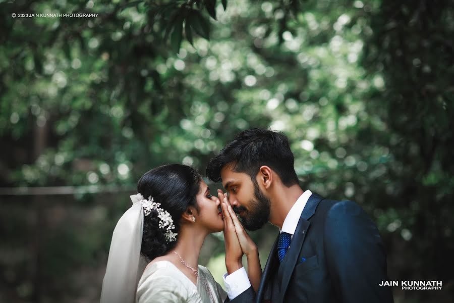 Fotografo di matrimoni Jain Kunnath (kunnath). Foto del 9 dicembre 2020