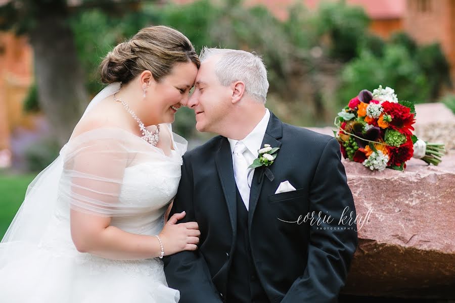 Bryllupsfotograf Corrie Kraft (corriekraft). Bilde av 8 september 2019