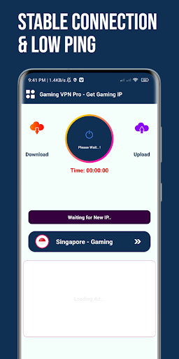 Screenshot Singapore Gaming VPN -Low Ping