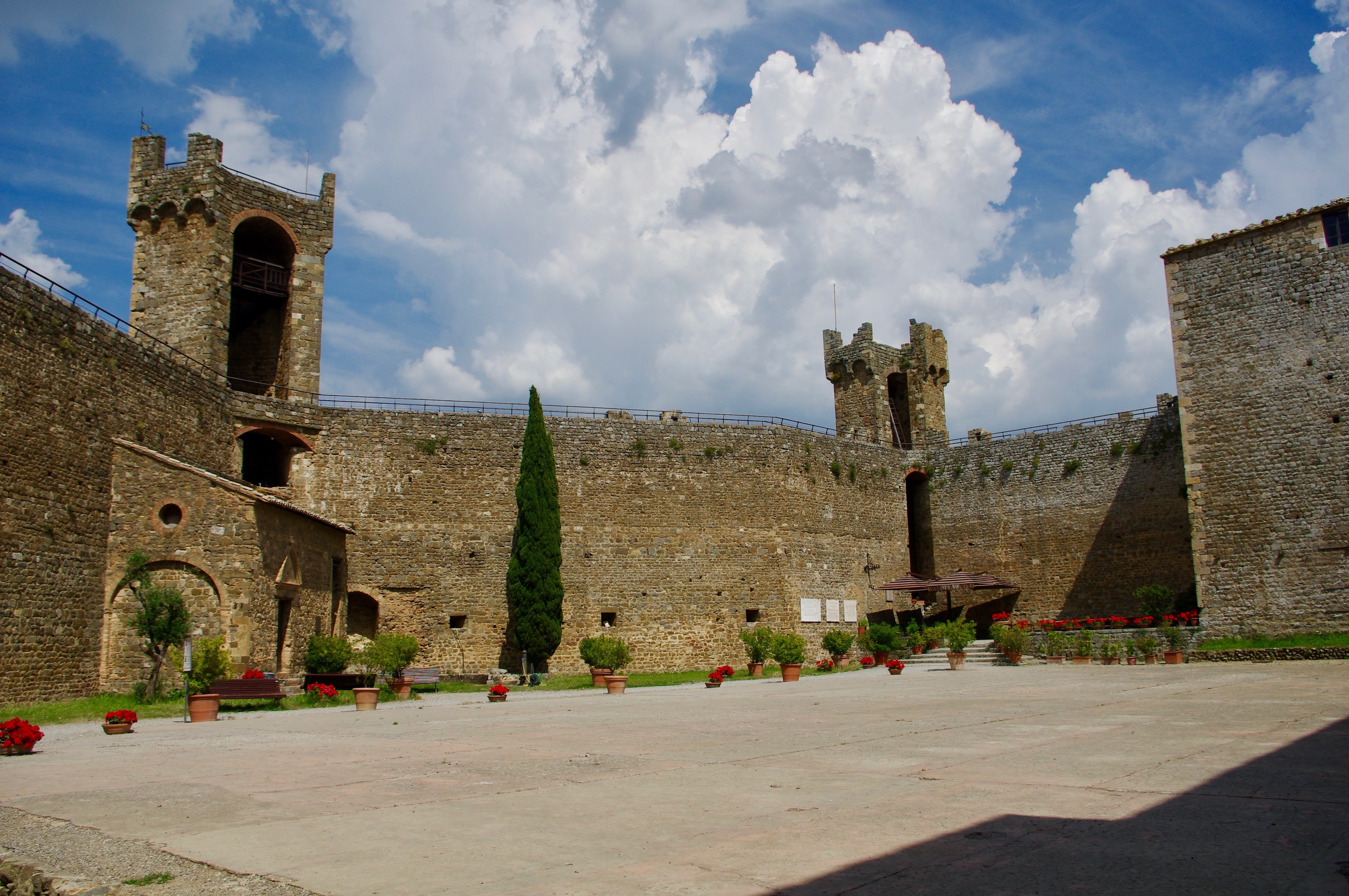 Il Castello di Montalcino (Fortezza di Montalcino)