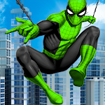 Cover Image of Télécharger Flying Spider Rope Hero 1.0.7 APK