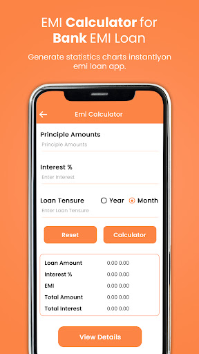 Screenshot LoanPro : EMI Loan Calculator