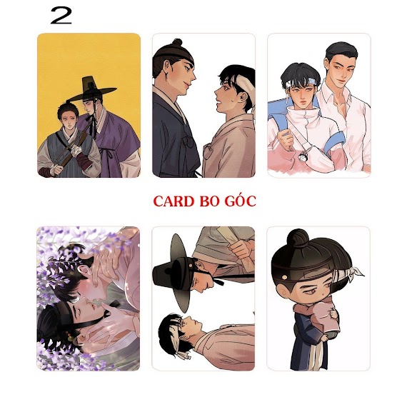 Card Anime Dạ Ký Bl 6 Ảnh Khác Nhau/ Thẻ Card Dạ Ký Để Ví