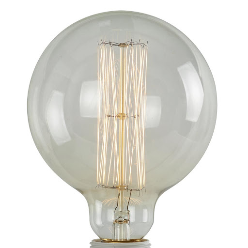 ampoule à filament globe style édison pour lampe en béton de la marque junny