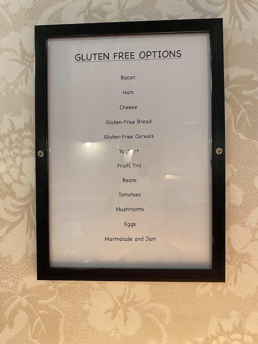 Gluten-Free at George Hotel