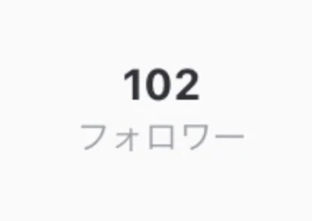 フォロワー様100人突破！！