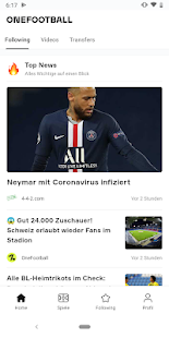 OneFootball - Fußball Bundesliga News Screenshot