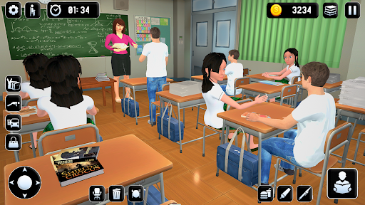 Screenshot High School Teacher Life Game