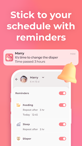 Screenshot Breastfeeding tracker Pump log