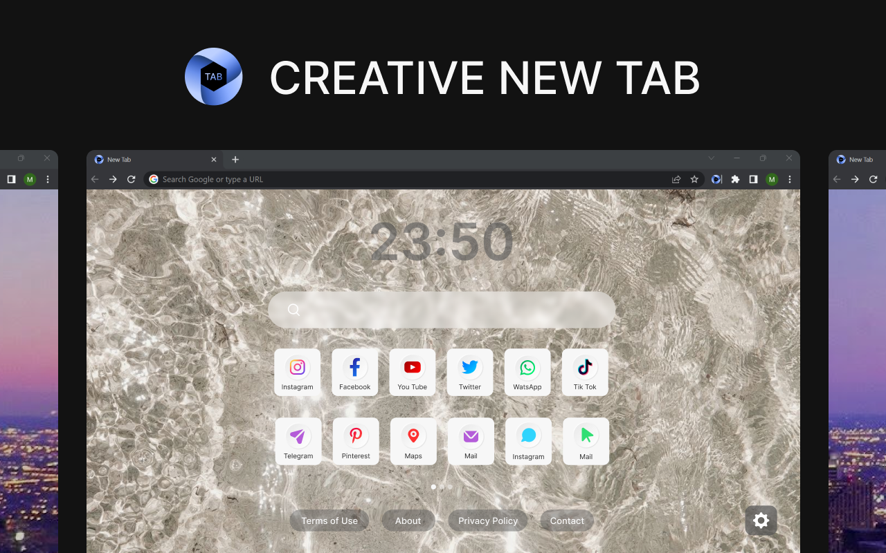 Creative New Tab Preview image 2