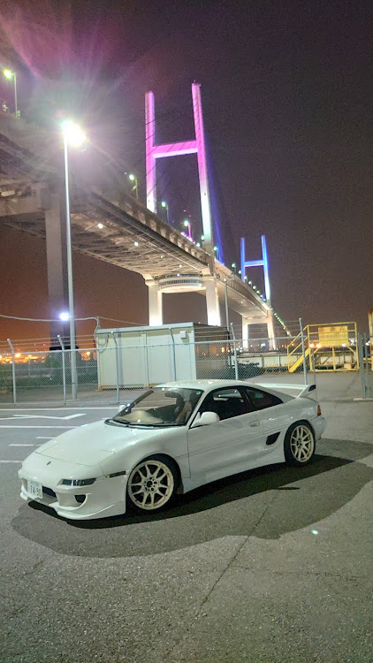 MR2のベイブリッジ下・MR2・TRUST・SARD・work Emotionに関するカスタム事例の投稿画像1枚目