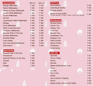 Kulfidaar Kafe Kulfis, Faloodas And Milkshakes menu 1